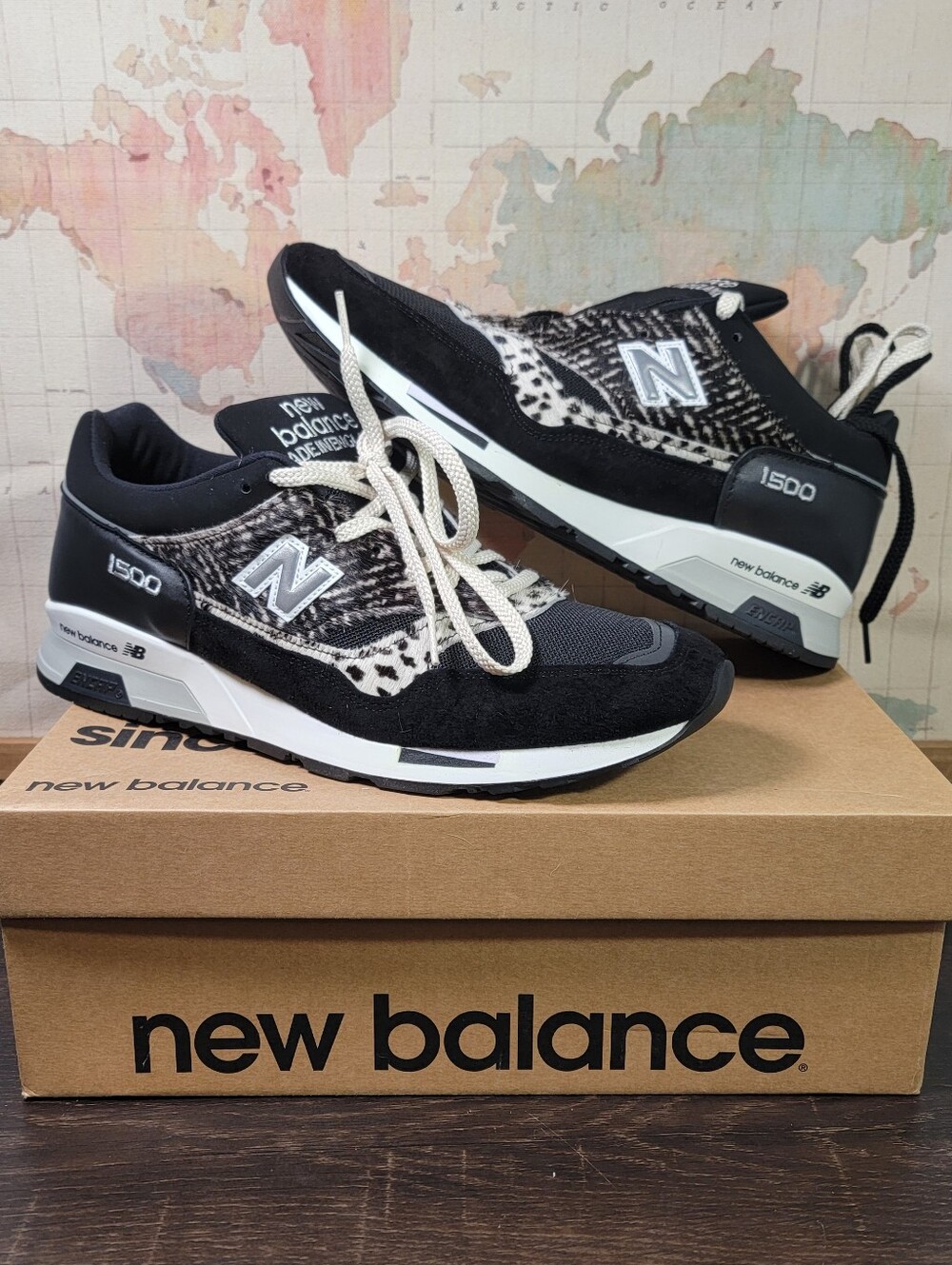 BRAND NEW New Balance 1500 Animal Pack Zebra Dalmation Men's Size 11.5